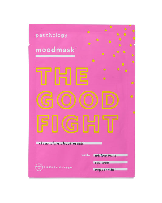 Patchology ”The Good Fight” Clear Skin Sheet Mask - Kangasnaamio